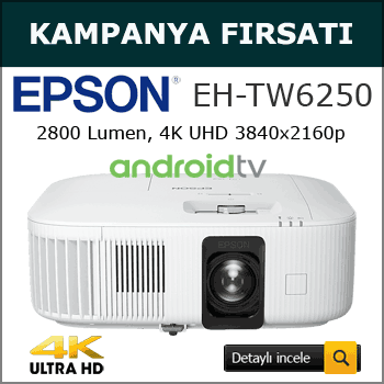 epson tw6250 4k projeksiyon cihazı kampanya