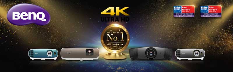 Benq 4k projeksiyon cihazları banner
