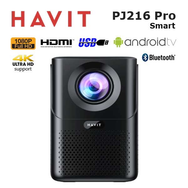 havit pj216 4k destekli projeksiyon cihazı