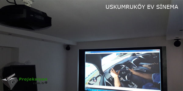 4k projeksiyon ev sineması