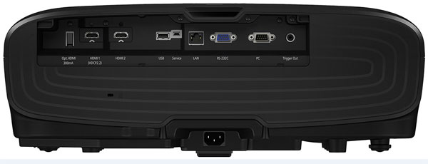 epson tw9400 4k projeksiyon arka panel bağlantılar giriş ve çıkışlar